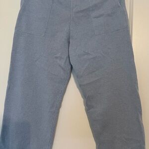Free People Blue Corduroy Joggers